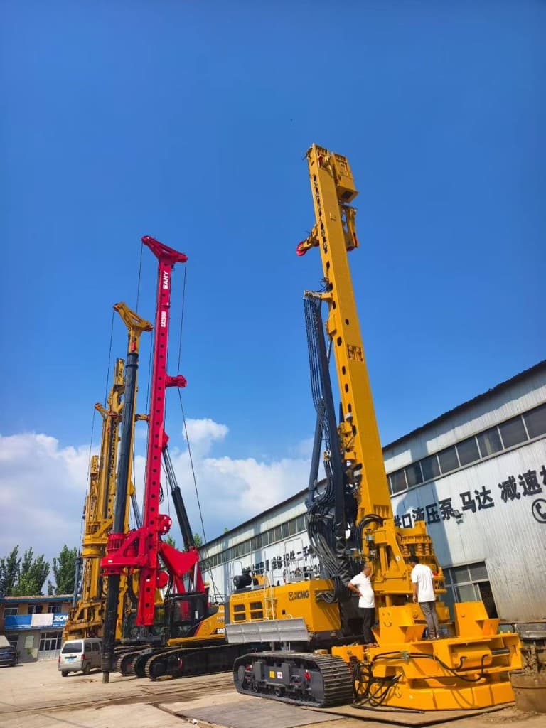 SANY SR285R және XCMG